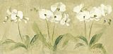 Cheri Blum Row of Orchids painting